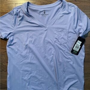 Women’s sketchers purple top v neck